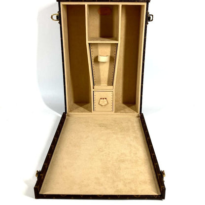 Louis Vuitton Handbag Wine Case Monogram Canvas Brown