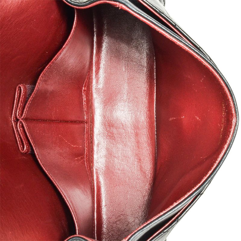 Chanel Matelasse 23 Chain Shoulder Bag Black Gold Hardware Coco Mark