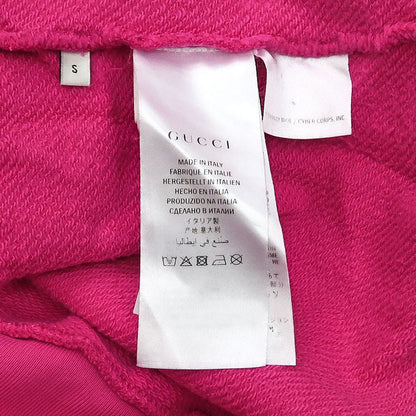 Gucci Sweatshirt Billy DOOL S Pink 475532 100% Cotton Long Sleeve