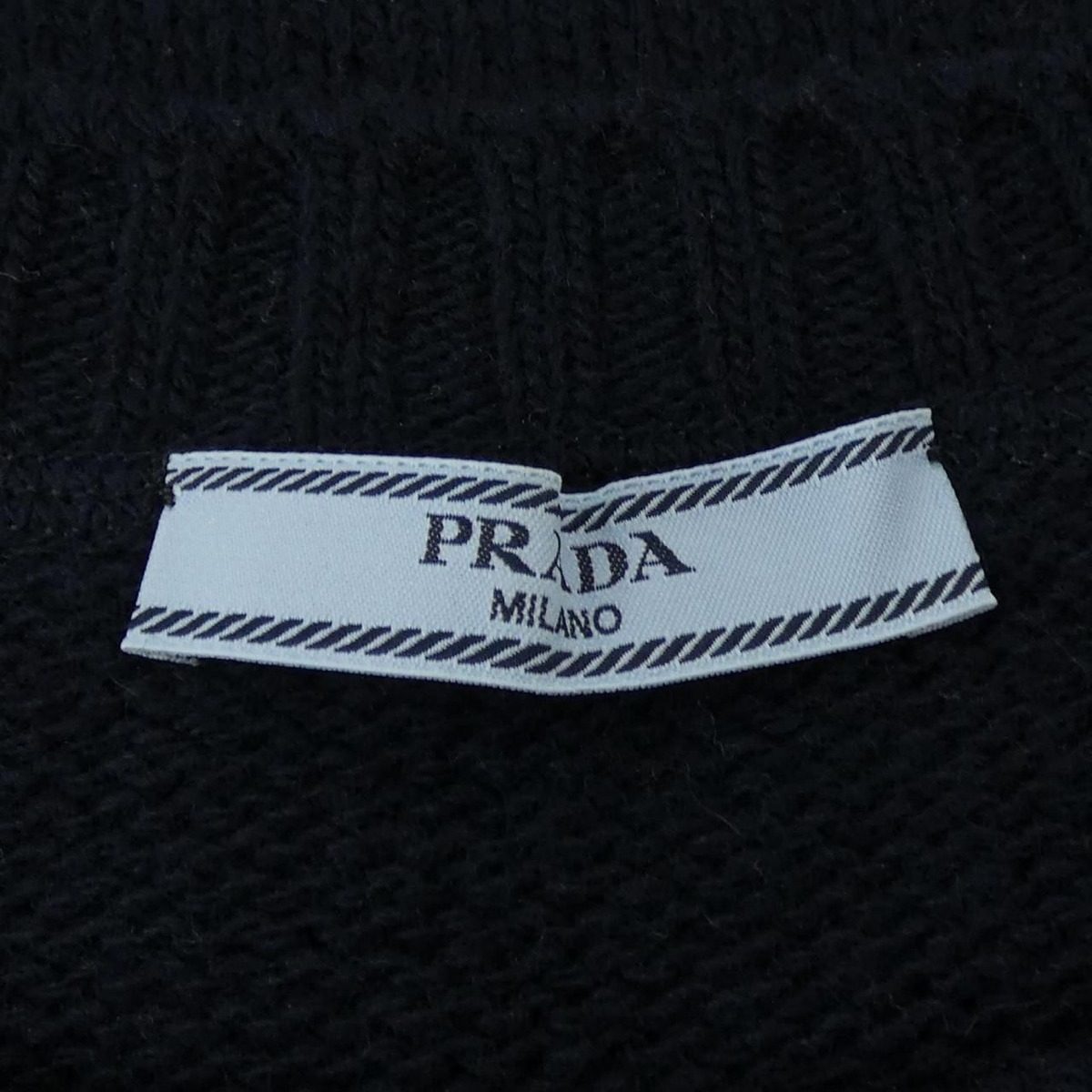 Prada Intarsia Logo Knit — view 4