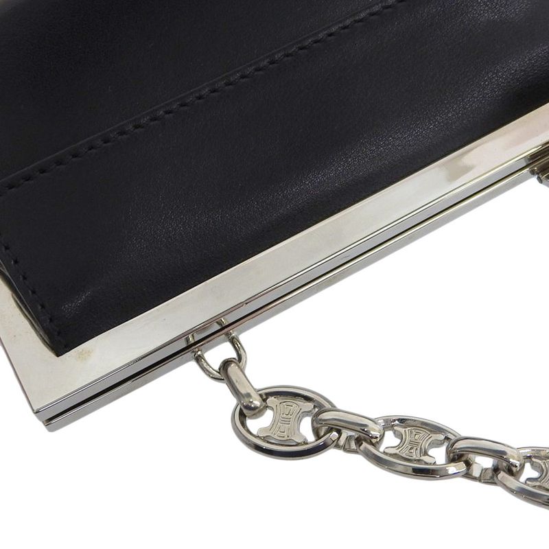 Celine Triomphe Vintage Chain Boch Shoulder Bag