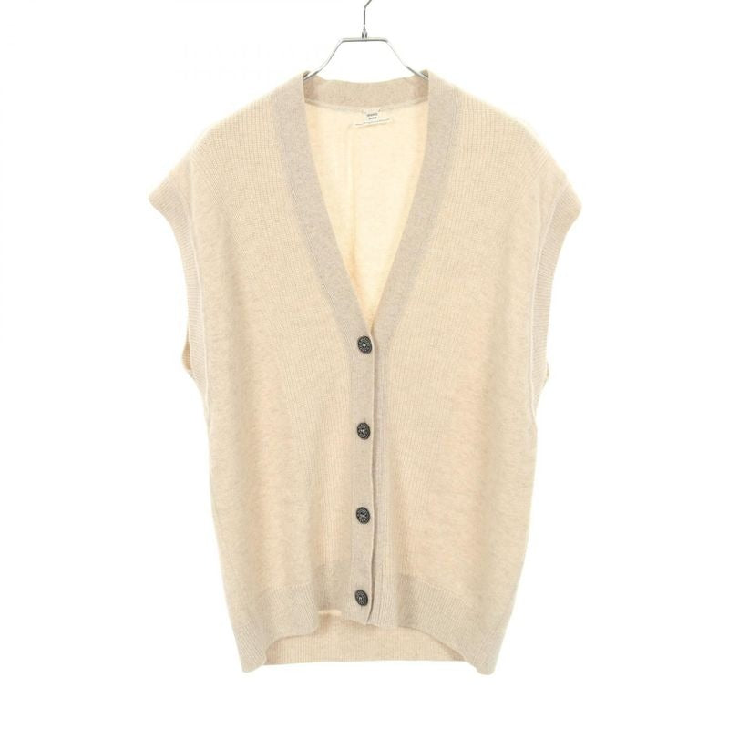 Hermes Vest Serie Button 3 H2706 D1 Cashmere Knit