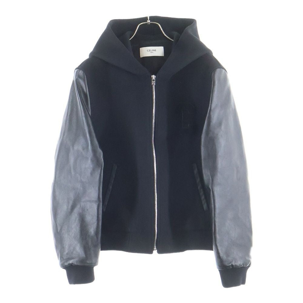 Celine Double Face Teddy Jacket Black