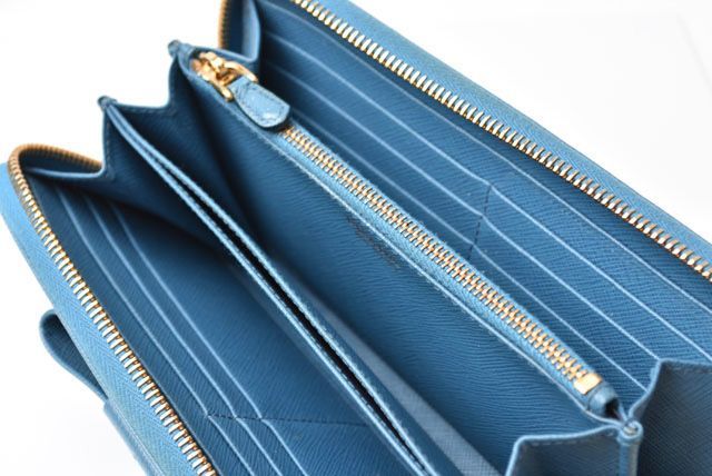 Prada Wallet Prada Long Wallet 1ml506 Saffiano Fiocco Shape Pressed Leather