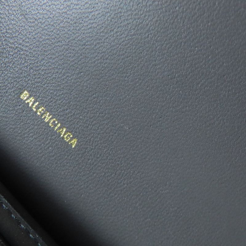 Balenciaga 750324 Envelope Business Card Holder Card Case Leather Women