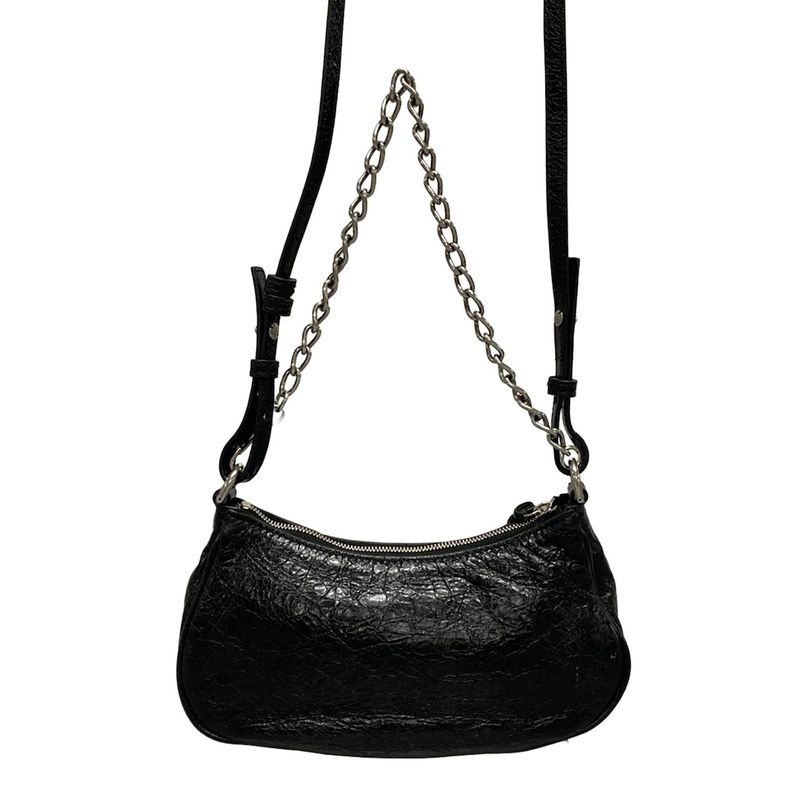 Balenciaga Shoulder Bag Le Cagor 695814 Black Chain Shoulder/mini Bag Lambskin