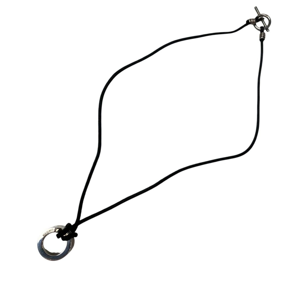 Hermes Italic Pendant Necklace — view 5