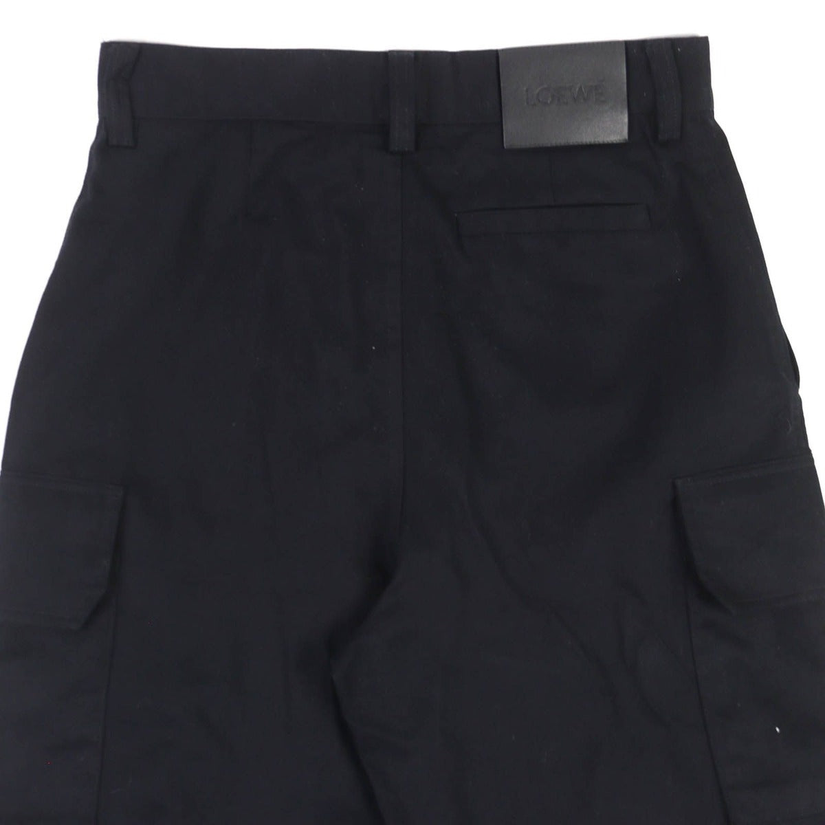 Loewe H526 Y04 wfb 100% Cotton Logo Leather Patch — view 4