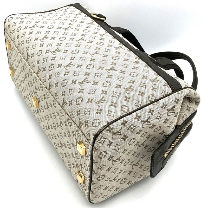 Louis Vuitton M92310 Josephine GM Handbag Beige/brown Monogram Mini Canvas