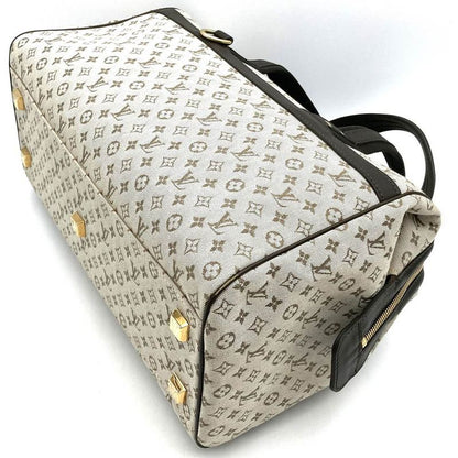 Louis Vuitton M92310 Josephine GM Handbag Beige/brown Monogram Mini Canvas