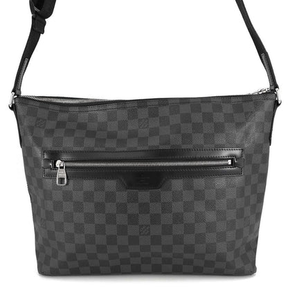 Louis Vuitton Shoulder Bag Damier Graphite Mick GM Noir Black