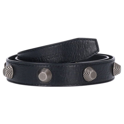 Balenciaga Le Cagole Stud Leather Belt Women