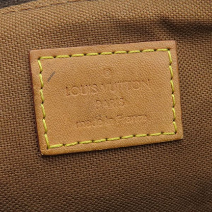 Louis Vuitton Handbag Palermo PM Monogram Canvas Monogram Gold Hardware Brown