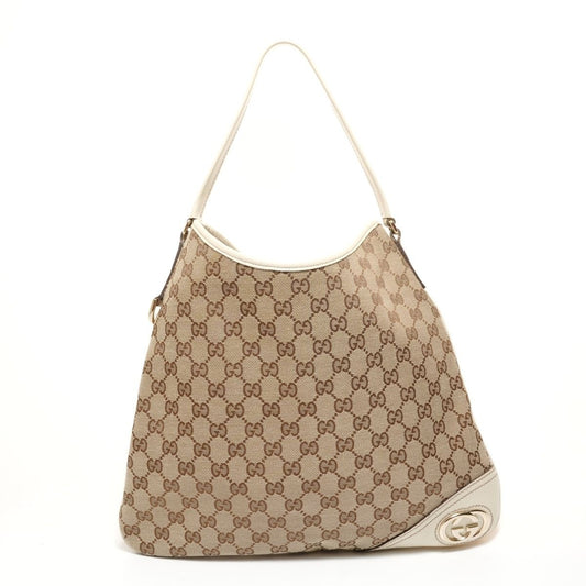Gucci Shoulder Bag GG Canvas Hobo