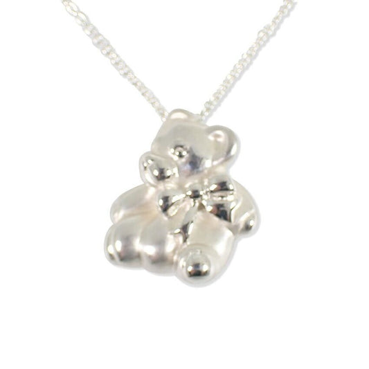 Tiffany & Co 925 Bear Pendant Necklace