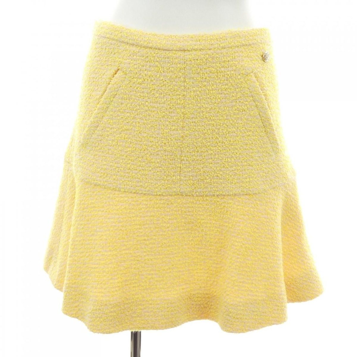 Chanel Skirt Yellow