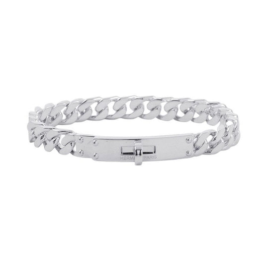 Hermes Bracelet Kelly Gourmet TPM Silver XS