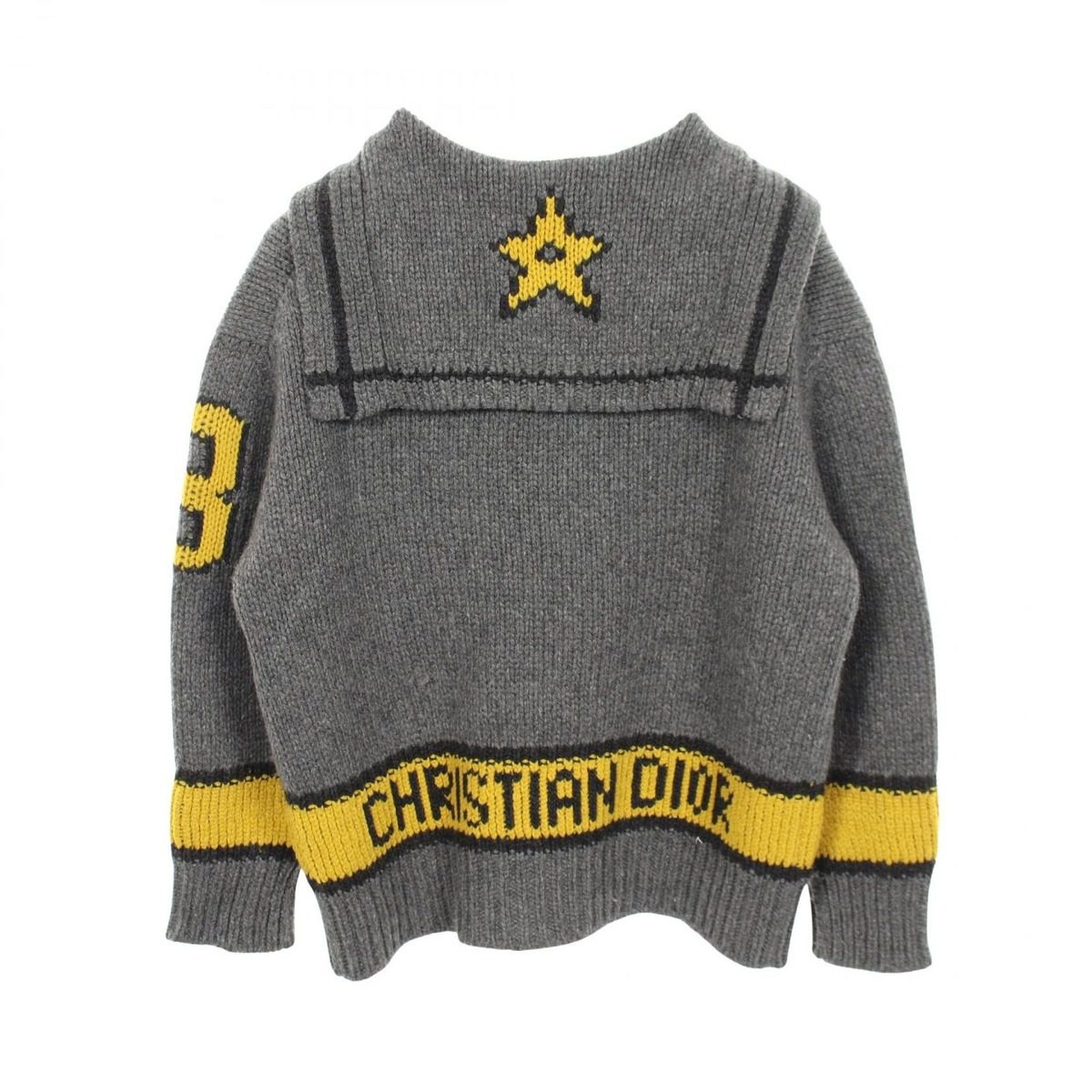 Dior Cardigan Sera Color Star Logo Wool — view 2