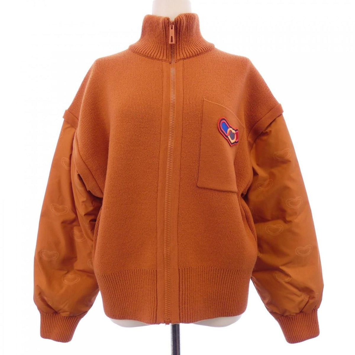 Hermes 2-Way Jacket Brown 34