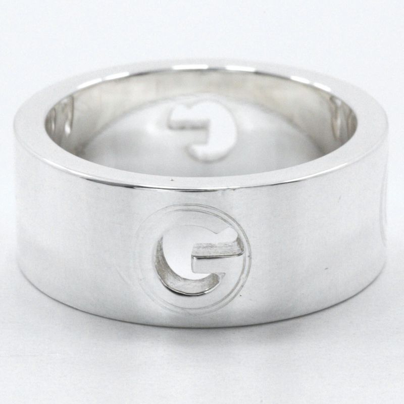Gucci G Logo Silver 925 Size 12.5 Ladies 8.5g Ring