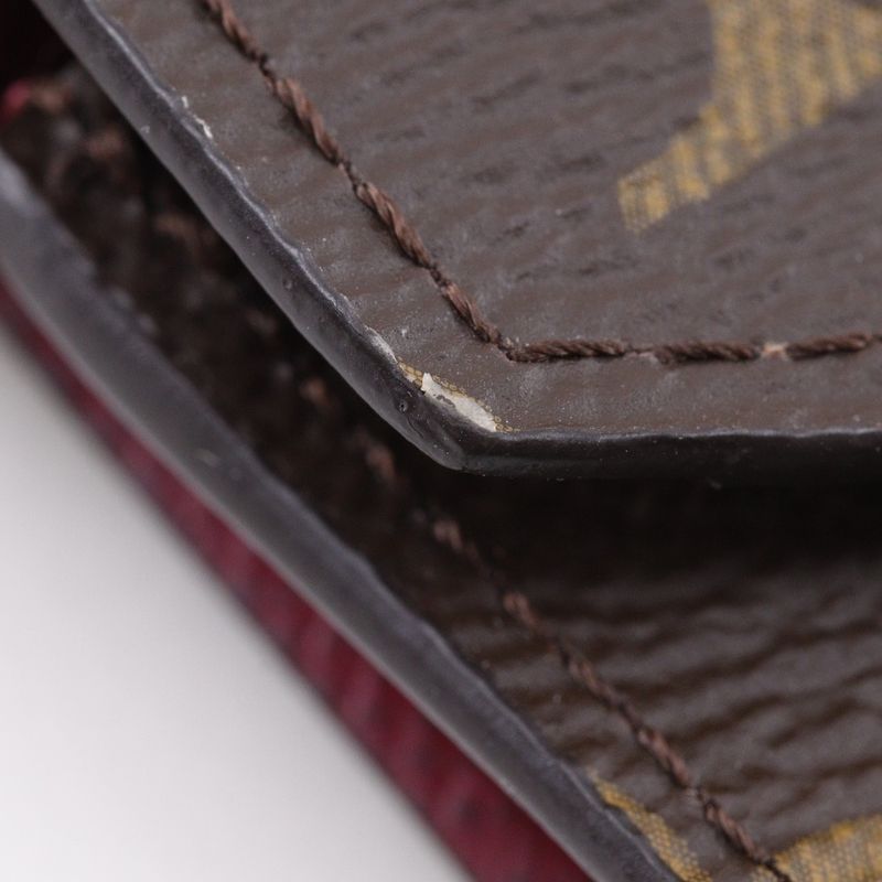 Louis Vuitton Portefeuille Victorine Fuchsia Monogram M41938 Monogram Canvas