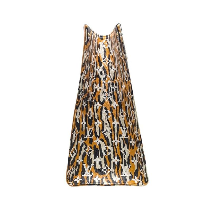 Louis Vuitton Tote Bag on-the-Go GM M44675 Monogram/jungle Ivoire Brown Louis