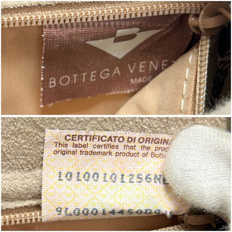 Bottega Veneta One Shoulder Bag Intrecciato Leather Black Gusset Soho Hobo