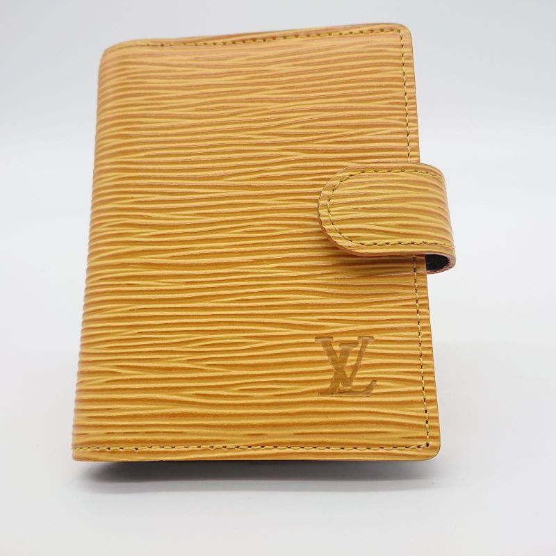 Louis Vuitton Agenda Mini Notebook Cabas - Epi Yellow