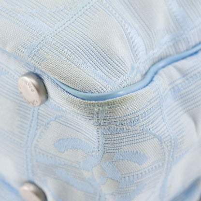 Chanel New Travel Line A15973 Nylon Canvas Light Blue Ladies Handbag