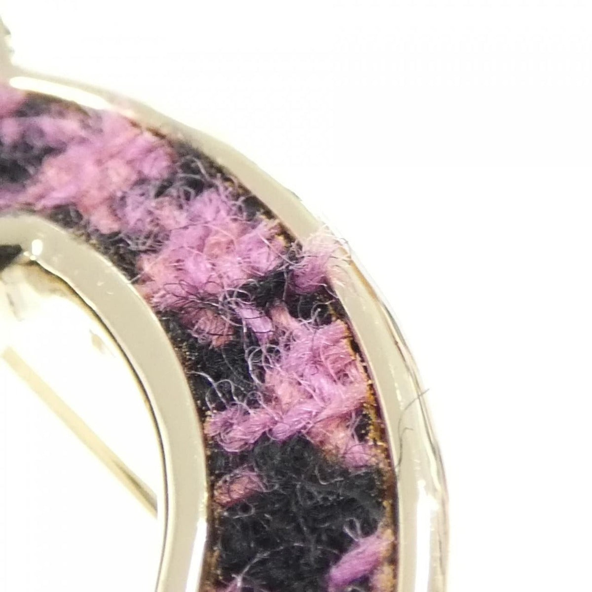 Chanel Brooch Tweed Black — view 3