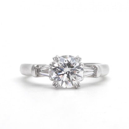 Harry Winston Round Cut Classic Ring Engagement