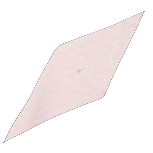 Hermes Rosange Silk Pink Scarf 0083