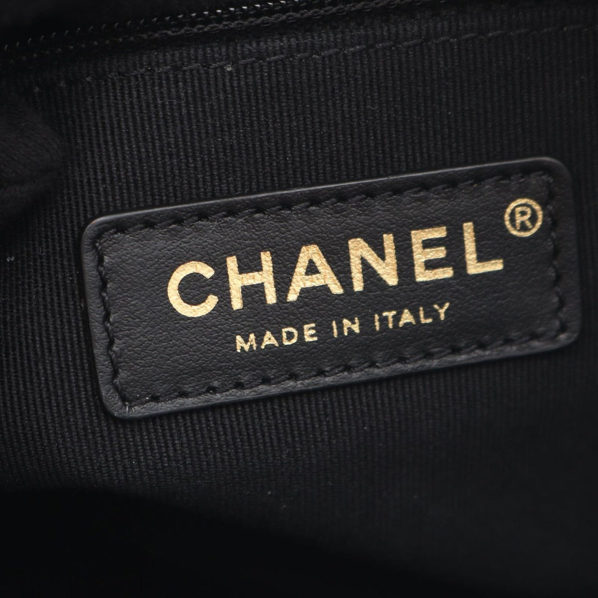 Chanel Shoulder Bag Quilted Black Lambskin — view 4