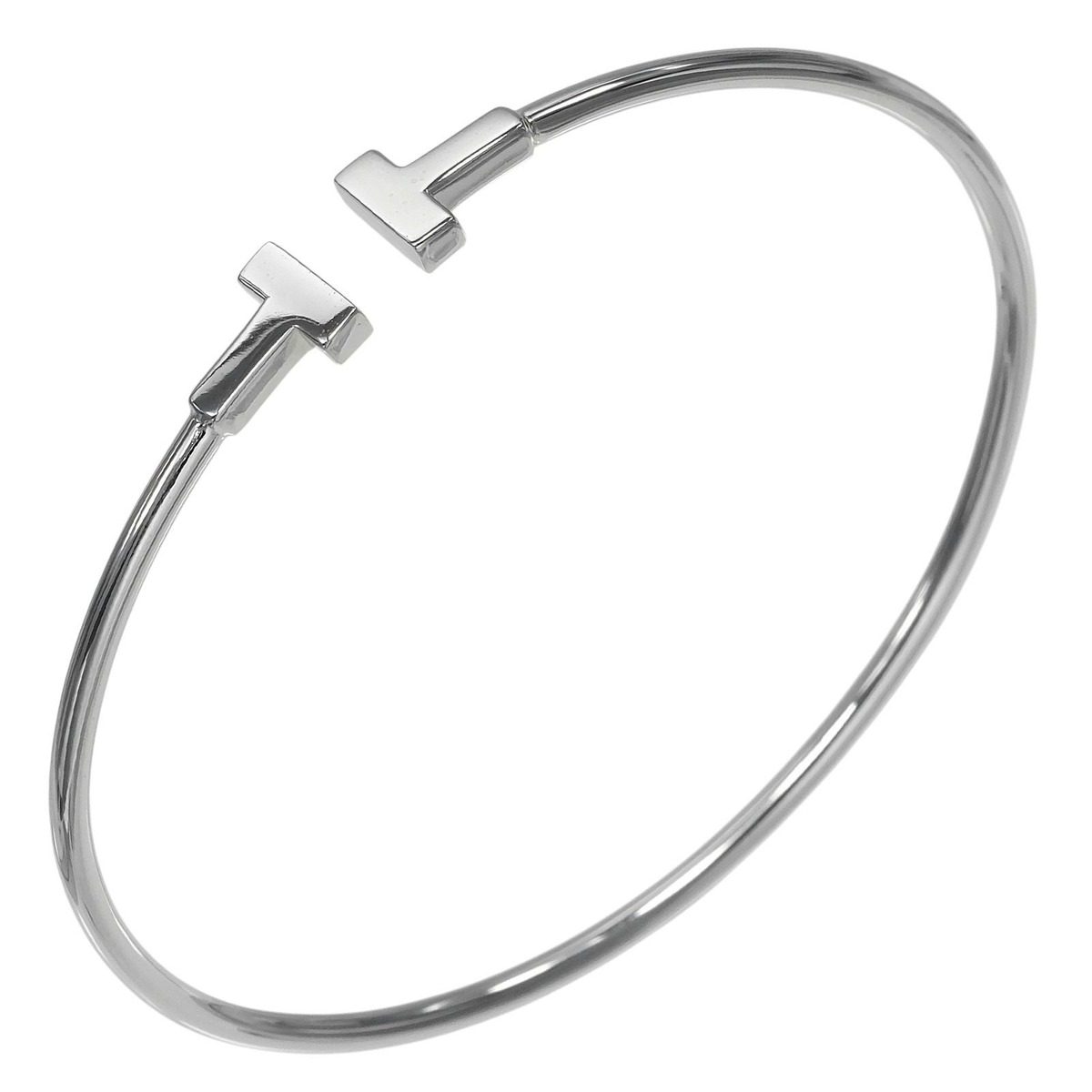 Tiffany & Co T Wire Narrow Gold Bracelet