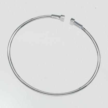 Tiffany & Co T Wire Narrow Gold Bracelet — view 3