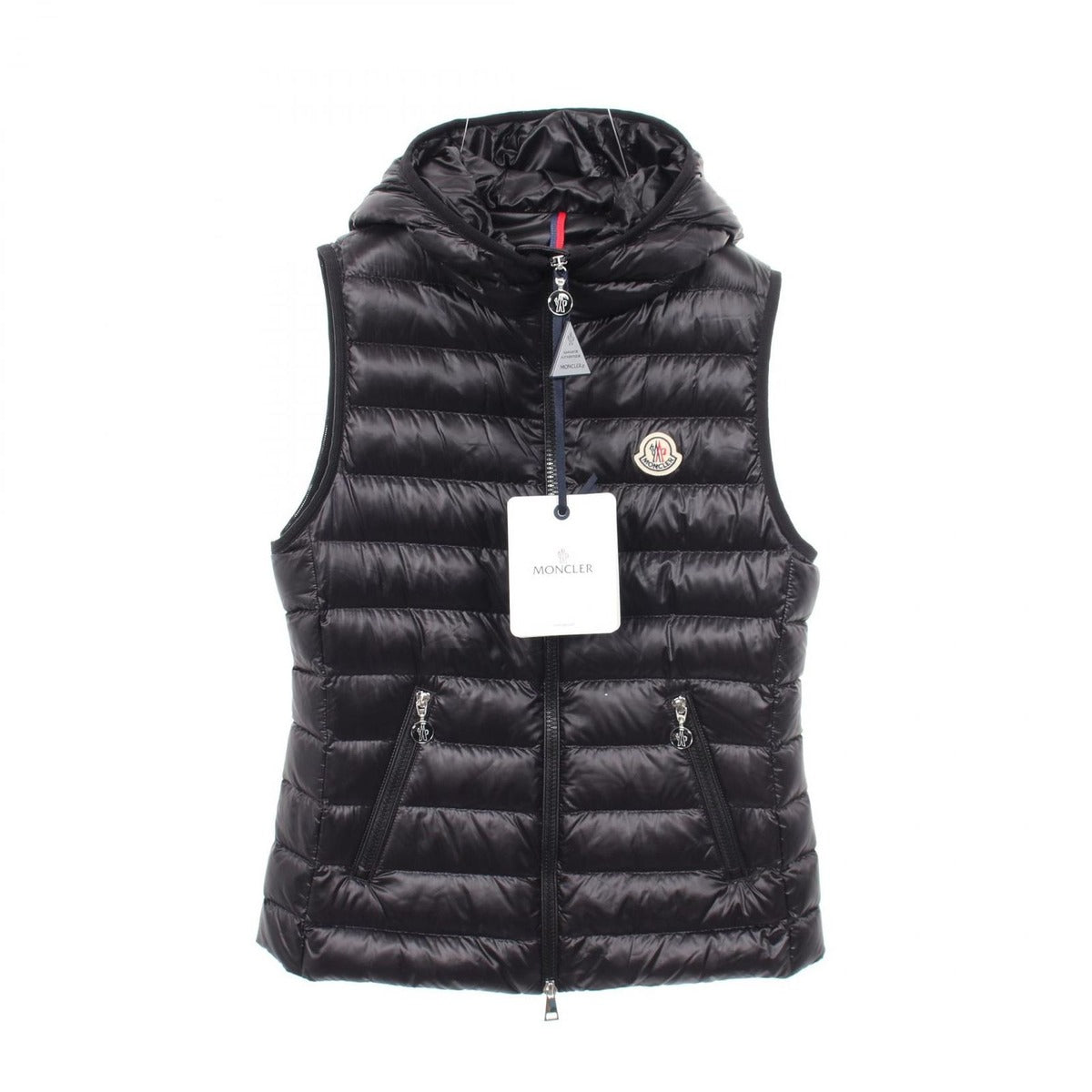 Moncler Down Vest Glygosse Black Nylon