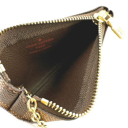 Louis Vuitton N62658 Damier Key Case Pochette Cles Key Case With Coin Purse