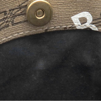 Balenciaga 2way Bag Large Shopping Bag Coated Canvas Leather Brown Gold