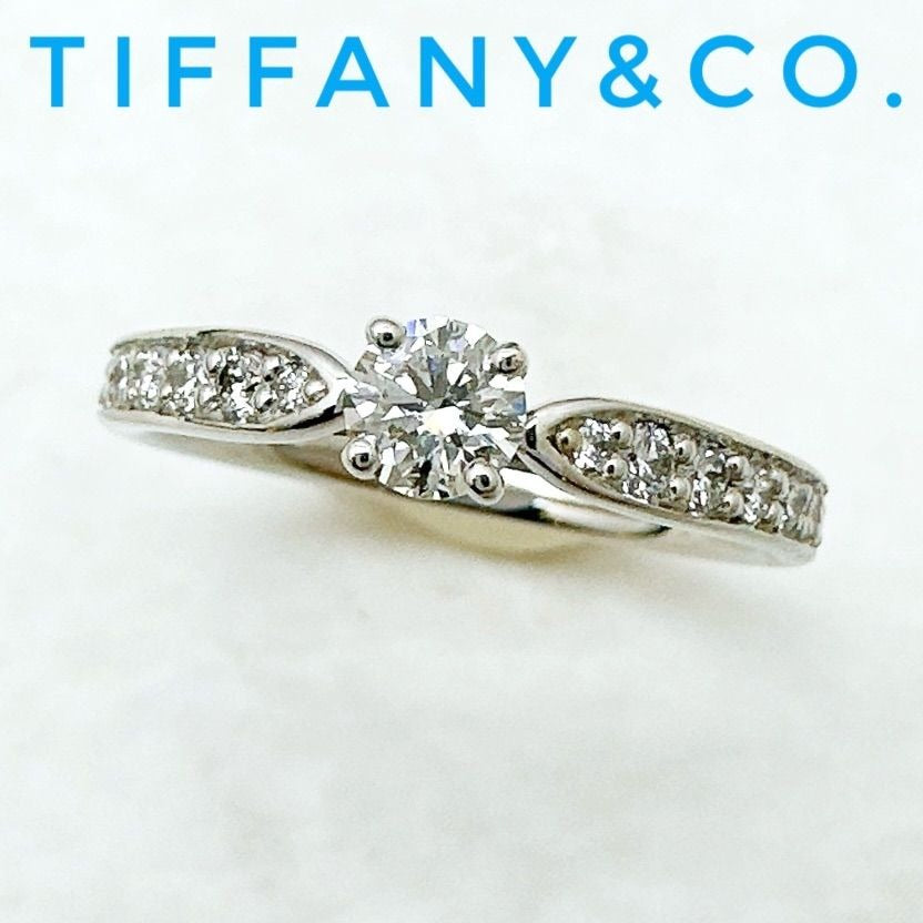 Tiffany & Co Harmony Diamond Platinum Ring