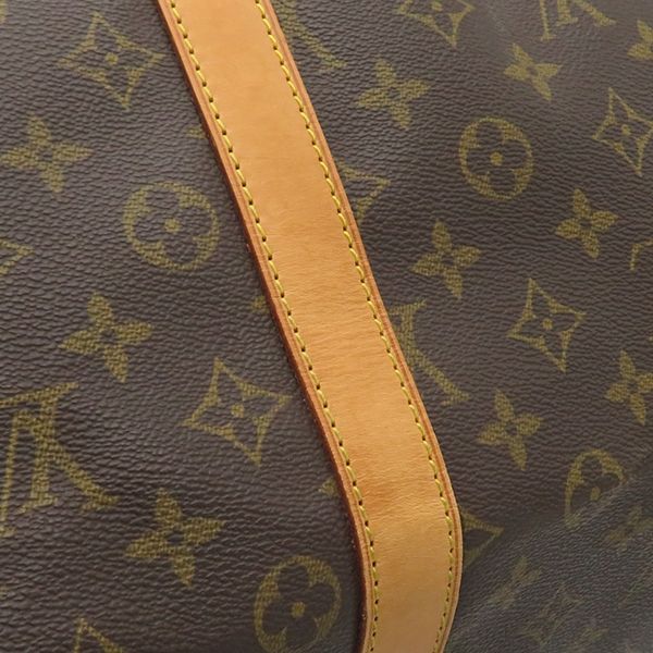 Louis Vuitton Boston Bag Keepall 55 Monogram Canvas Monogram Gold Hardware