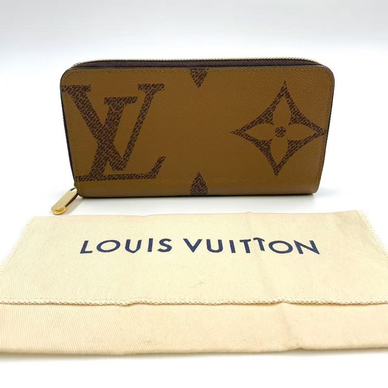 Louis Vuitton Zippy Wallet Monogram Giant Monogram Giant RFID Reactive Leather