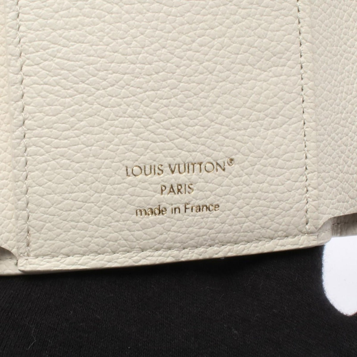 Louis Vuitton Trifold Wallet Portefeuille Victorine Milky White Peach — view 4