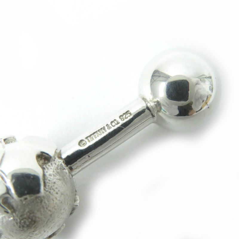Tiffany & Co Earth Motif Cufflinks Button Cufflinks Sv925 Silver