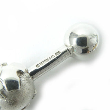 Tiffany & Co Earth Motif Cufflinks Button Cufflinks Sv925 Silver