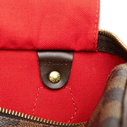 Louis Vuitton Damier Speedy 30 N41183 Brown PVC Leather Women Louis Vuitton
