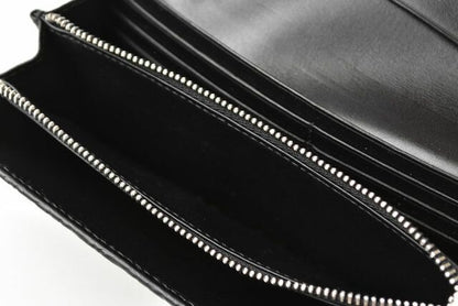 Loewe Wallet Unisex Loewe Long Wallet Anagram Calfskin Black