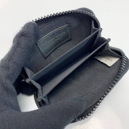 Bottega Veneta Black Wallet Coin Case