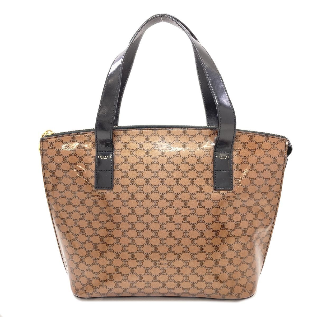 Celine Macadam Tote Bag Patent