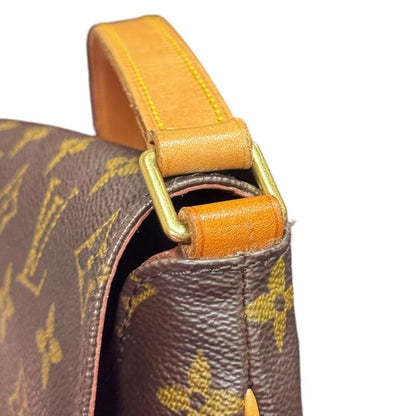 Louis Vuitton Musette Salsa Monogram Shoulder Bag Monogram Canvas M51258 Brown