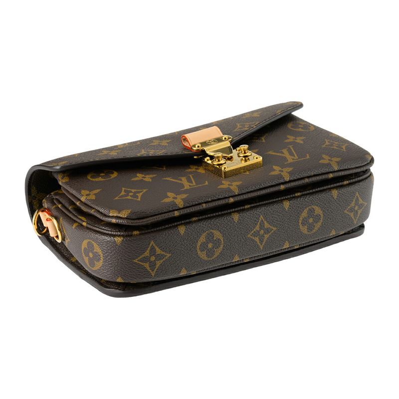 Louis Vuitton Pochette Metis EW Brown Handbag